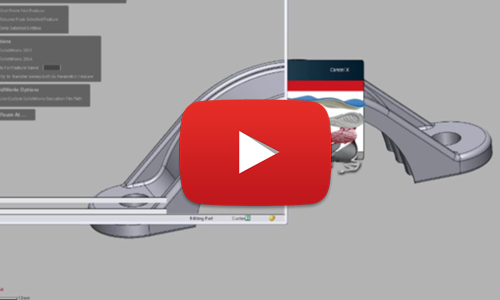 Geomagic Design X 2016 LiveTransfer of 3D data into SOLIDWORKS