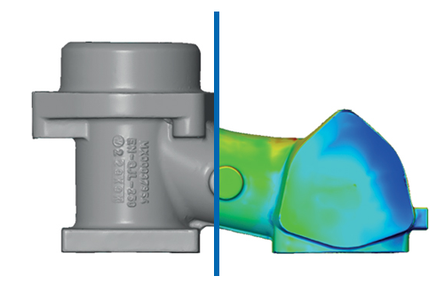 Inspección contra CAD