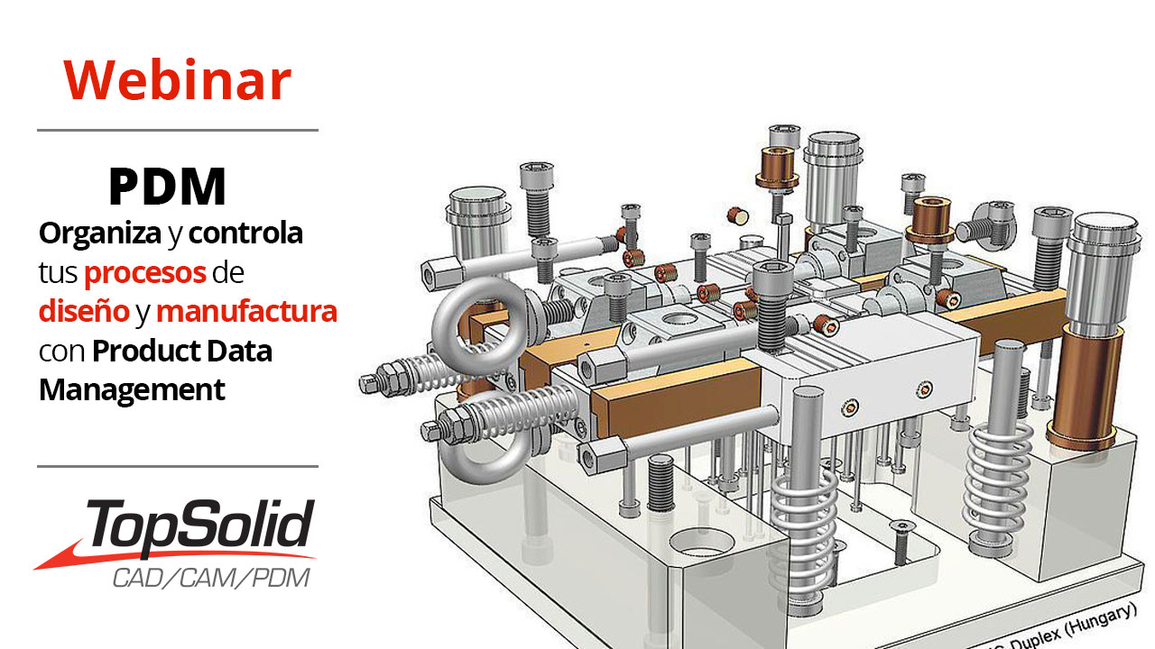 Imágen miniatura de un webinar sobre PDM de TopSolid