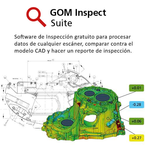 Imagen de software GOM Inspect Suite