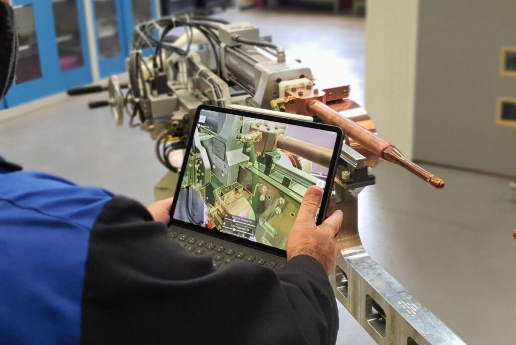 Inspección Visual con Realidad Aumentada utilizado en la industria 4.0 para optimizar los procesos de control de calidad industrial