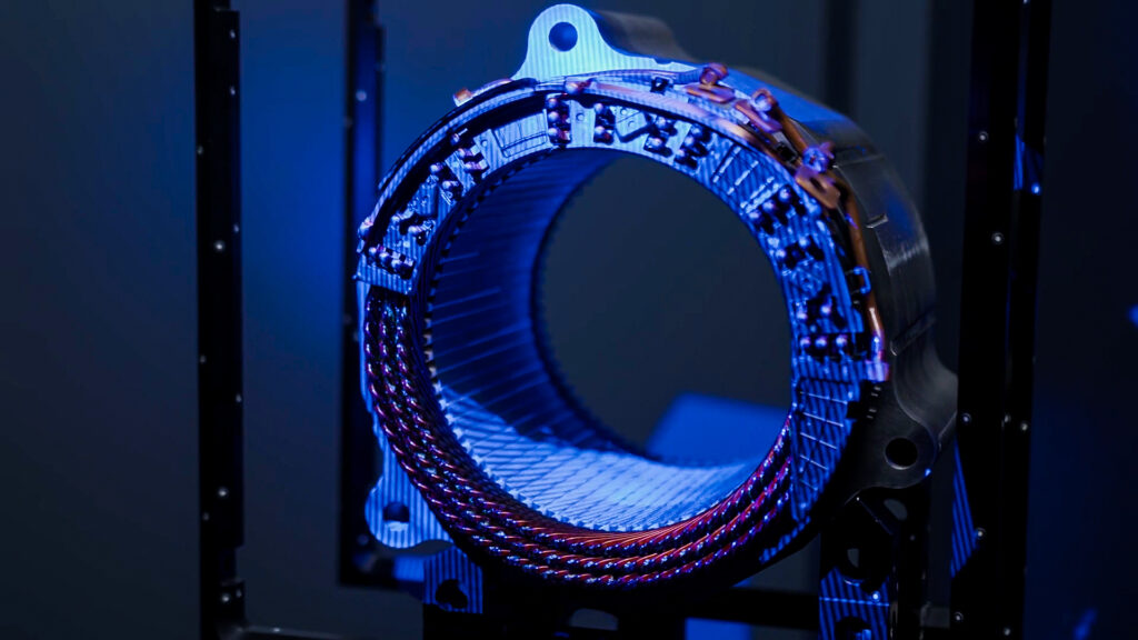 Escaneo 3D para motores eléctricos
