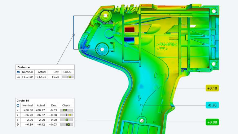Software para evaluación e inspección 3D