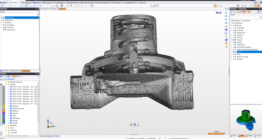 Ingeniería Inversa con TopSolid