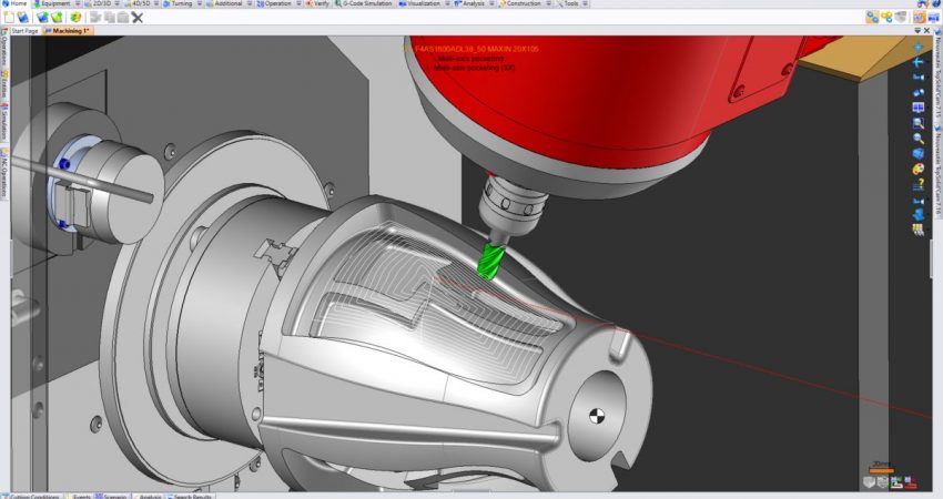 TopSolid’CAM software para programación y la simulación de mecanizado CNC
